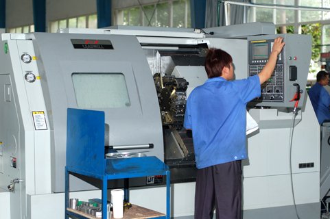 臺(tái)灣麗偉斜床身車(chē)床